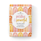 POSITIVE AND POWERFUL - 24 CARD PACK + STAND Rich text editor