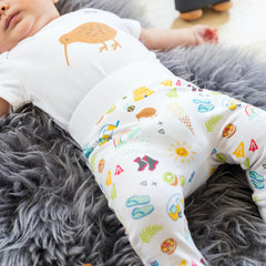 Coloured Kiwi Bodysuit & Pants Set