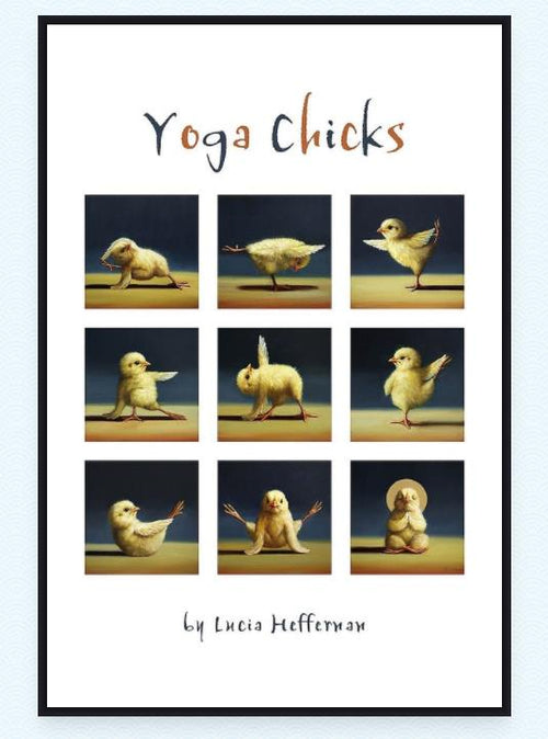 Box Frame -Yoga Chicks Collage