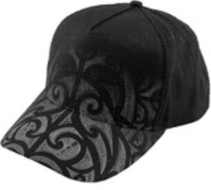 Watermark Tattoo Black Cap