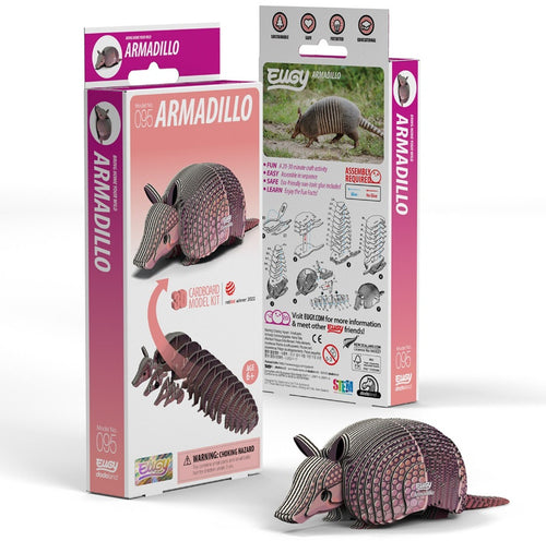 3D Cardboard Kit Set - Armadillo