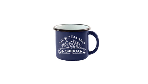 Enamel Mug - Snowboard Club