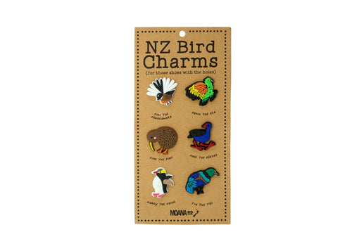 NZ Bird Charms Set