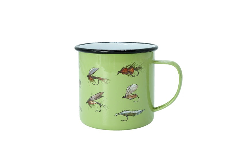 Enamel Mug - Fly Fishing