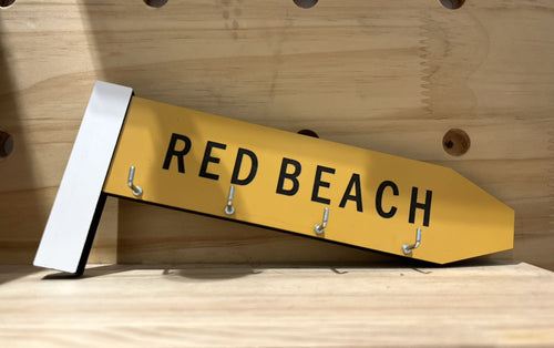 NZ Made Key Holder - Red Beach