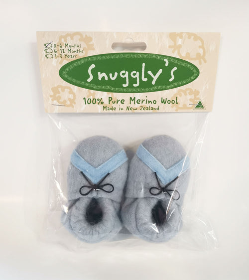 NZ Made Merino Booties - Trainers