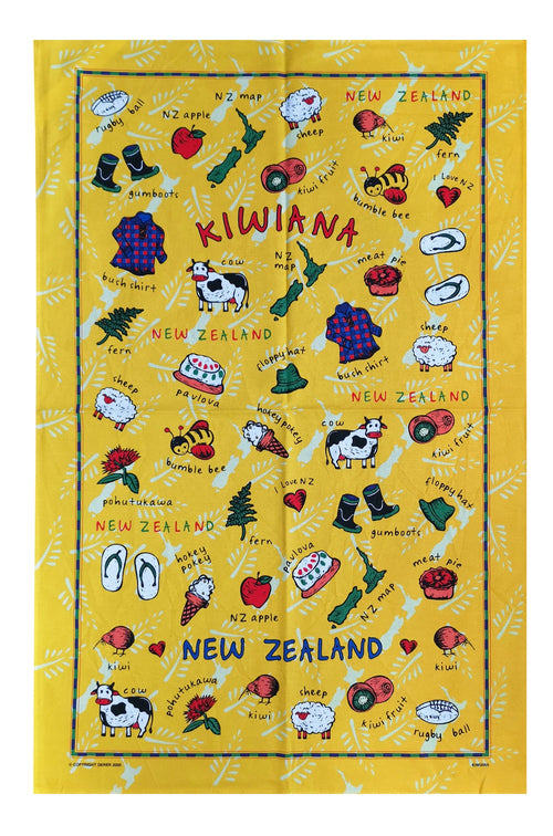 Tea Towel - Kiwiana
