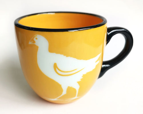 Yellow Pukeko Ceramic Mug