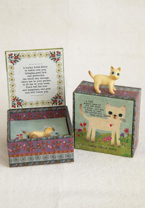 Lucky Charm In Box Kitty