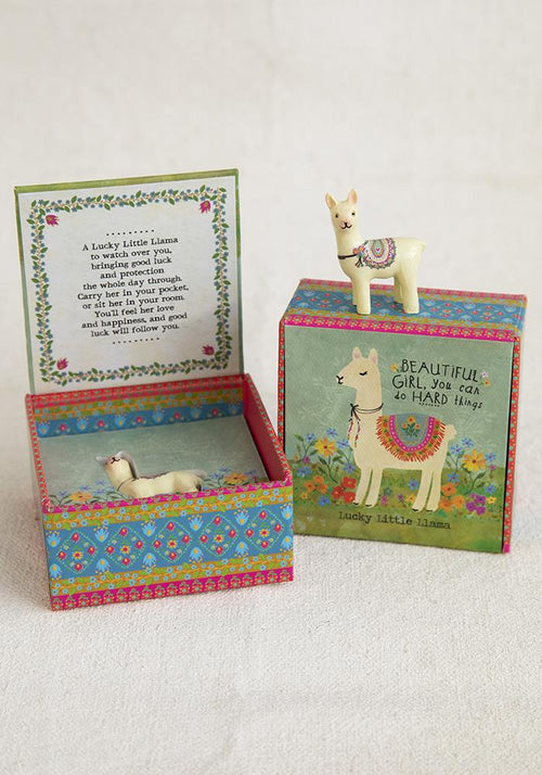 Lucky Charm In Box Llama