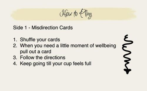 Getting Lost Card Game - The Wellbeing Edition