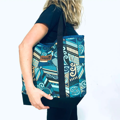 Wild Kiwi Beach Bag - Koru