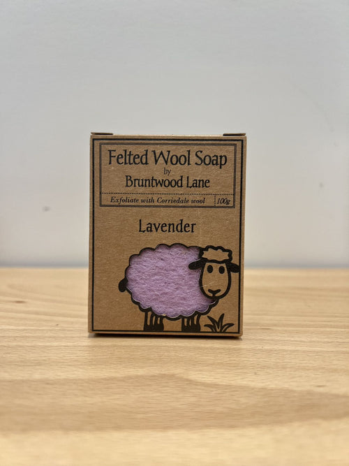 Felted Wool Soap - Lavender