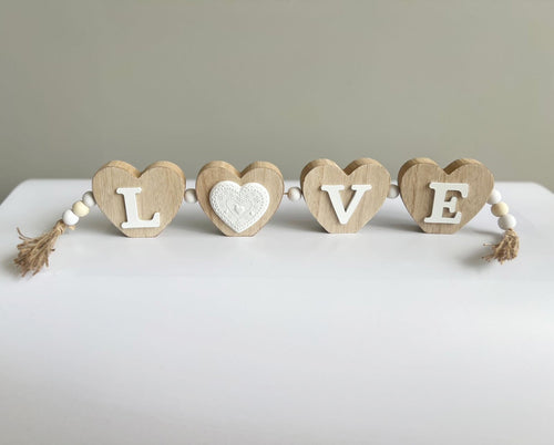 Home Decor - Love Blocks