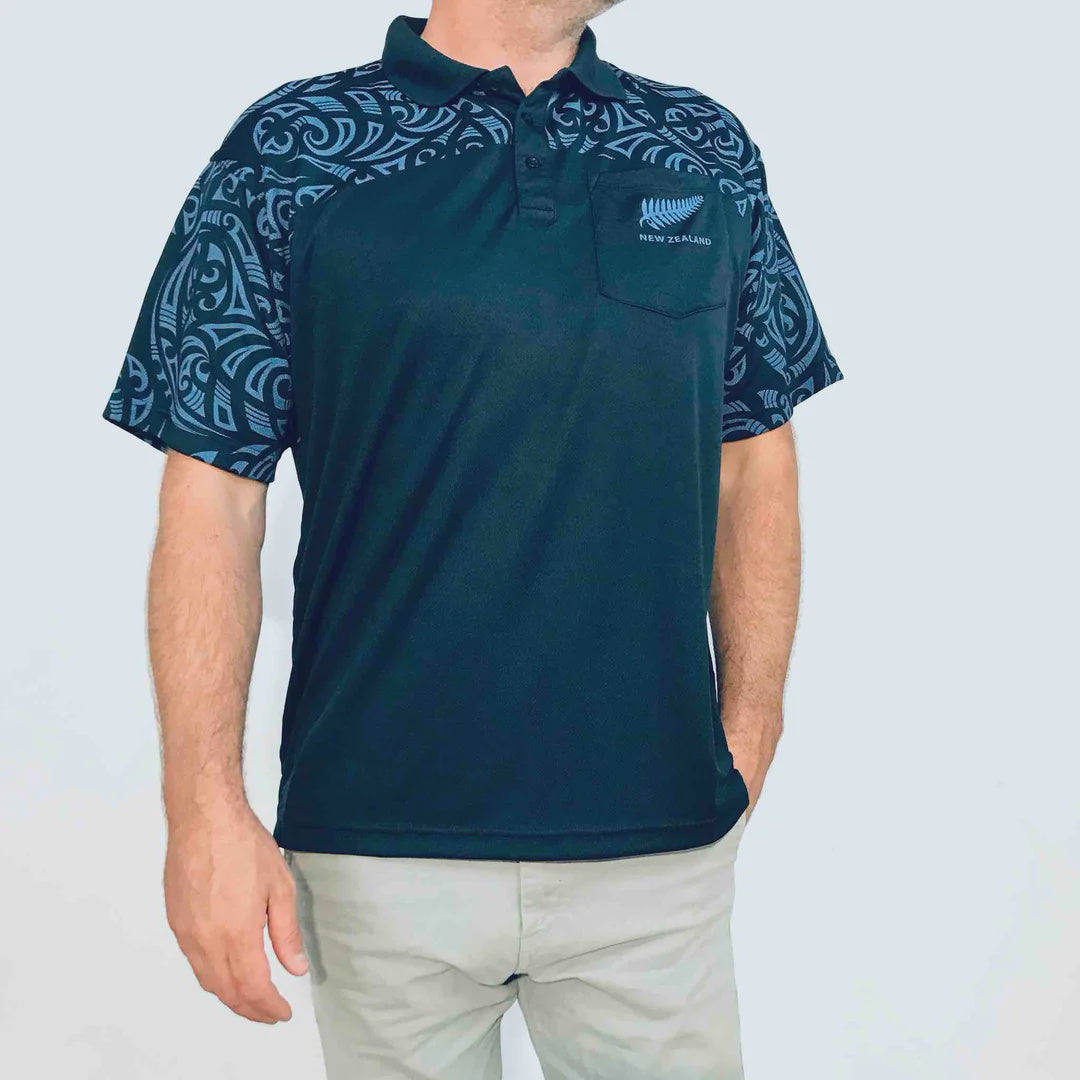 maori dress shirts Grant Tartan Crest Long Sleeve Button Shirts With New Zealand Silver Fern  Maori Koru