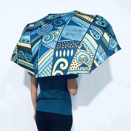 Wild Kiwi Umbrella - Koru