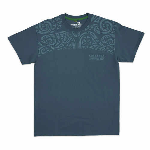 Mens New Zealand T Shirt - Tattoo