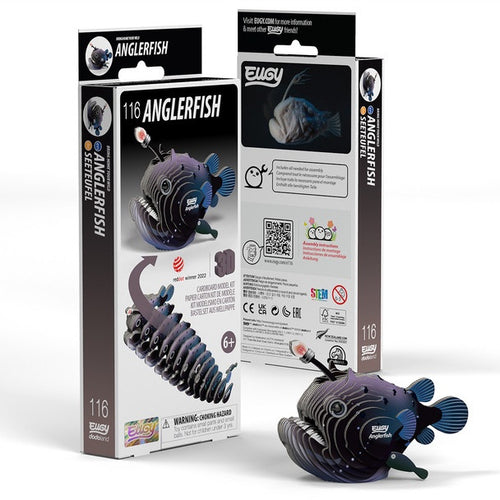 3D Cardboard Kit Set - Anglerfish