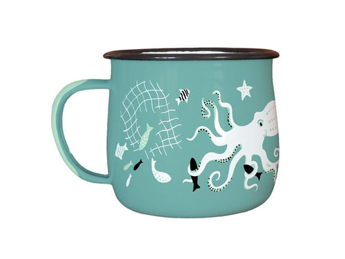 Enamel Mug -Kupe And Te Wheke