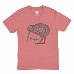 Womens New Zealand T Shirt - Batik Kiwi