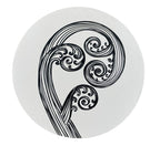 Jo Luping Design - Ponga Black on Ivory - Placemat