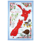 Tea Towel - NZ Map