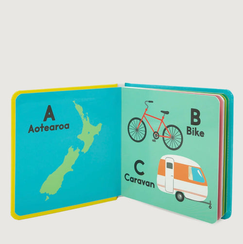 A - Z of Aotearoa - Kiwi ABC Board Book