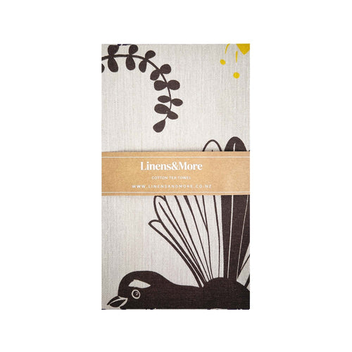 Tea Towel - Piwakawaka (Fantail)