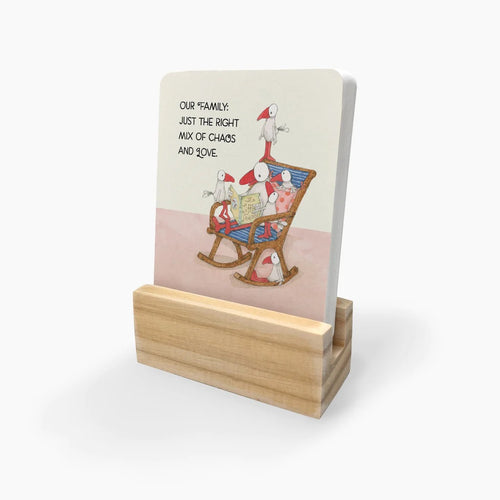 A Little Box of Family - 24 Cards & Stand