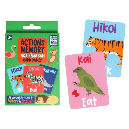 Memory Game Te Reo Actions