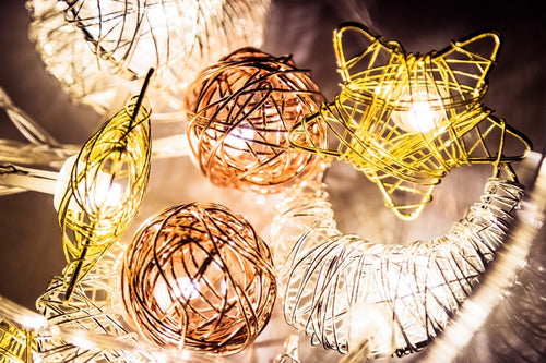 Starry Nights Woven Wire Fairy Lights