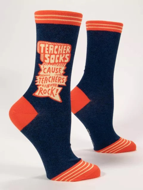 Women's Crew Socks - Teacher Socks