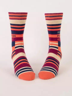 Men's Crew Socks - Fun Person Alert