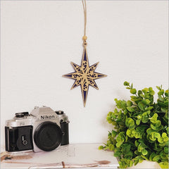 Acrylic Hanging Ornament - Matariki Star