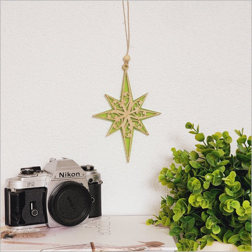 Acrylic Hanging Ornament - Matariki Star