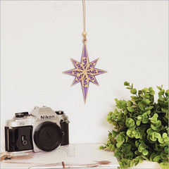 Acrylic Hanging Ornament - Matariki Star