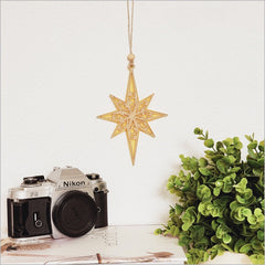 Acrylic Hanging Ornament - Matariki Star