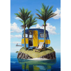 Framed Print - Caravan