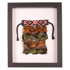 Box Framed Korowai - Mini Red Band