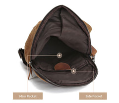 Waterproof Canvas Chest Bag