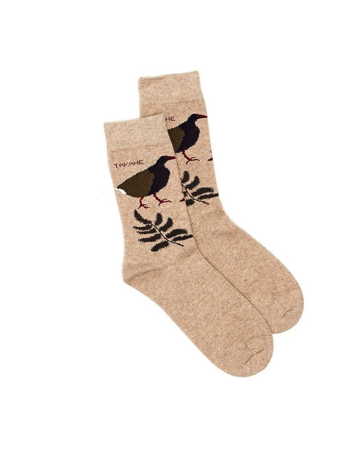 Merino Possum Socks - Takahe