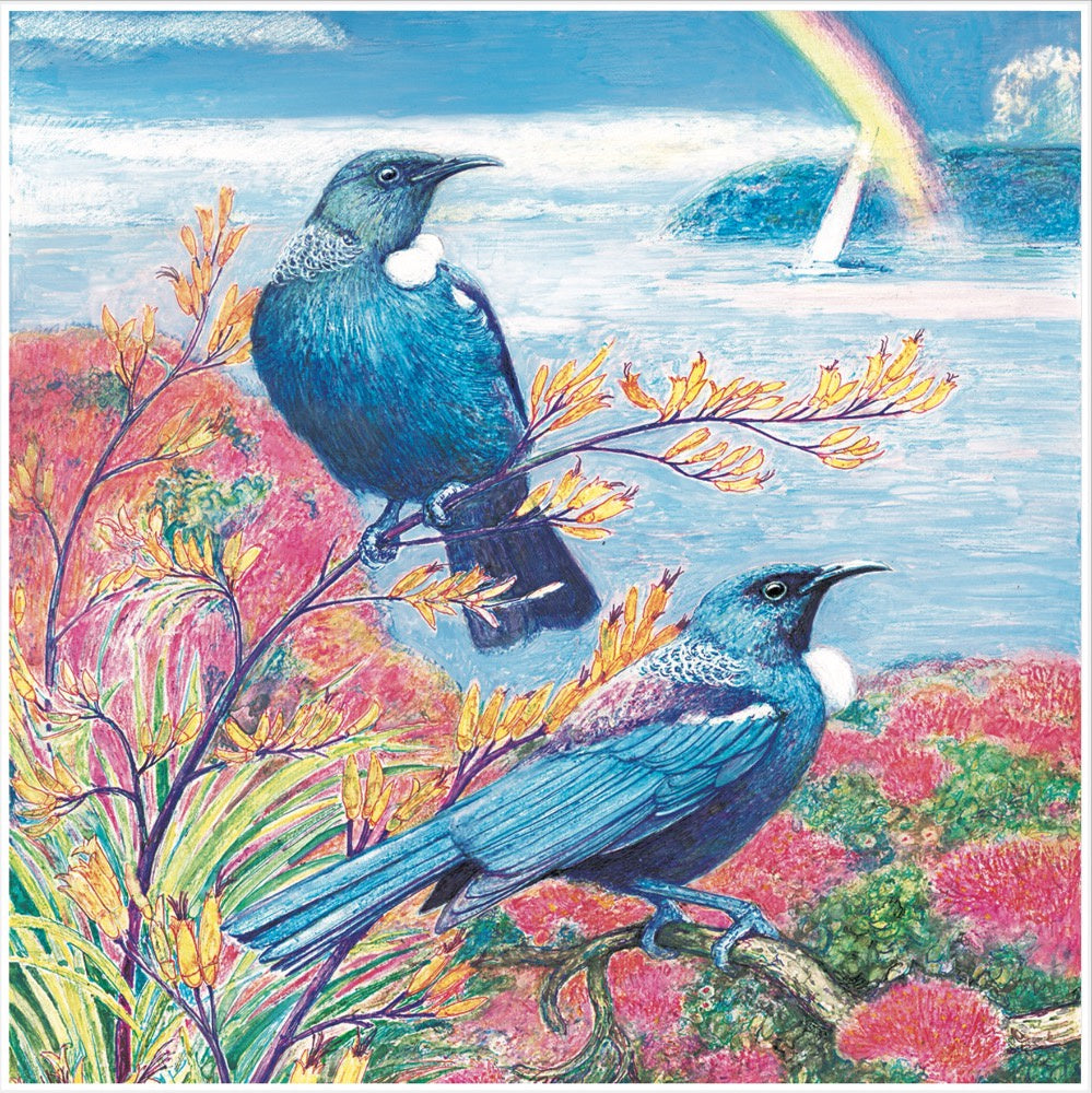 Native Bird Coaster - Li Li – gecko in the village