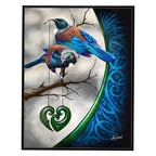 Framed Art Canvas Print - Return to Innocence