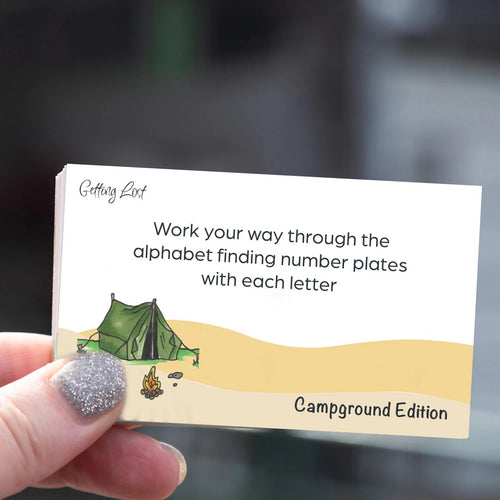 Getting Lost Card Game - The Campground Edition