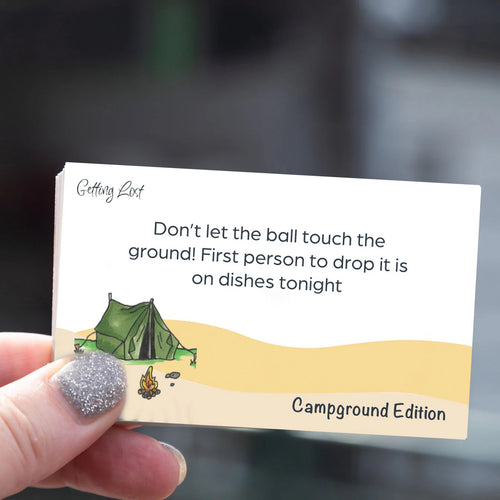 Getting Lost Card Game - The Campground Edition