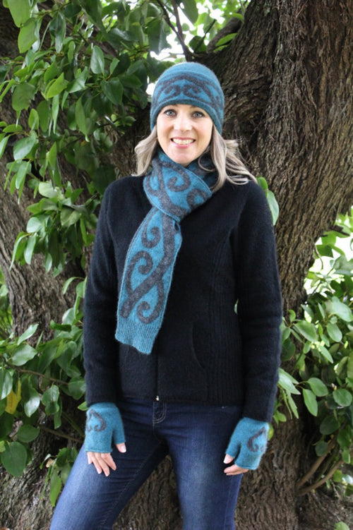 Possum Merino Aroha Scarf 9861