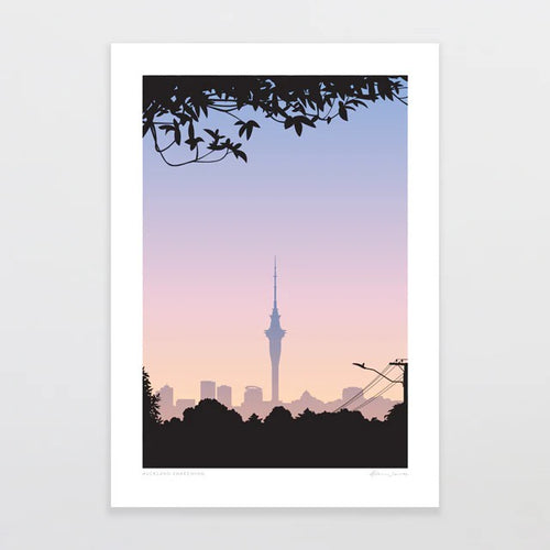 A4 Art Print - Auckland Awakening