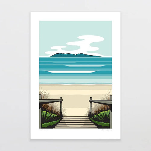 A4 Art Print - Waihi Beach