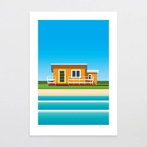 A4 Art Print - At The Bach