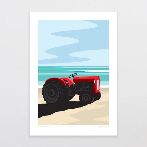 A4 Art Print - Seaside Servant
